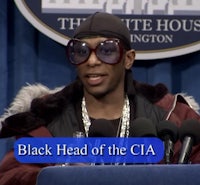 black head of the cia